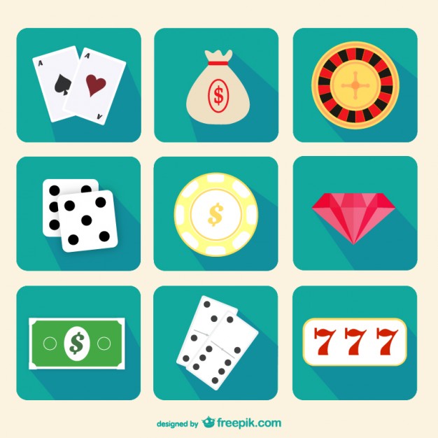 Casino icons pack  Vector |   Download