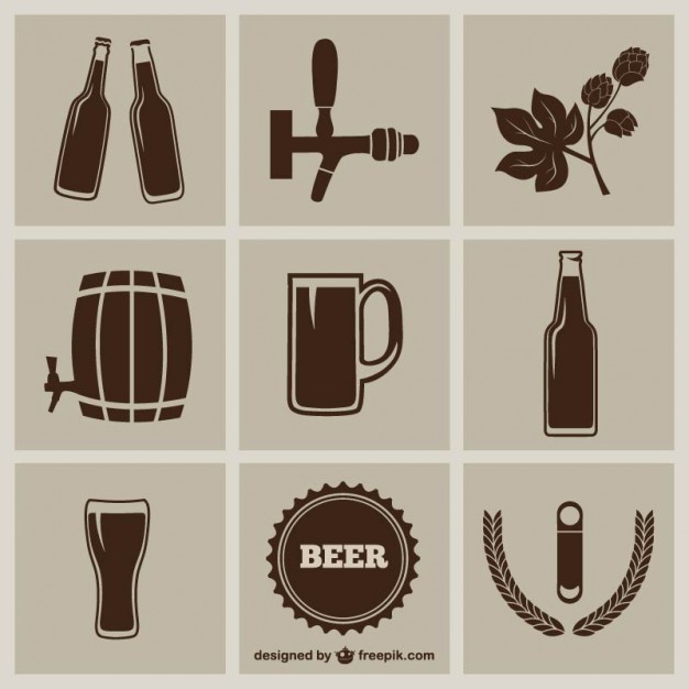 Beer icons pack  Vector |   Download