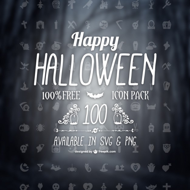 Halloween icons pack  Vector |   Download