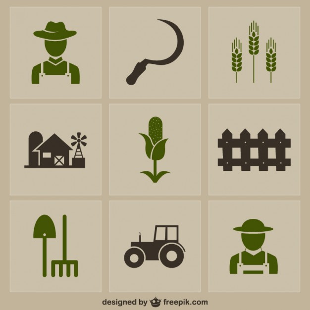 Farm icons pack  Vector |   Download