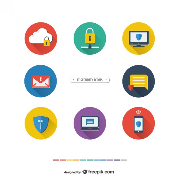 IT Security icons  Vector |   Download
