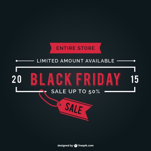 Black Friday sale label vector  Vector |   Download