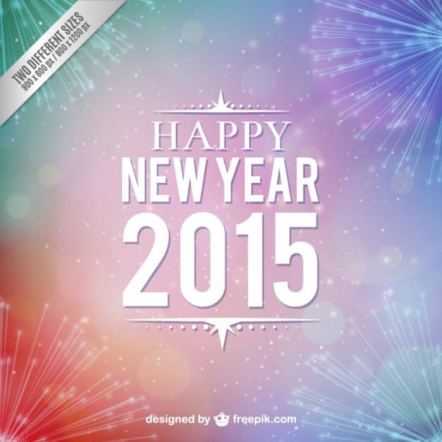 Happy 2015 vector  Vector |   Download