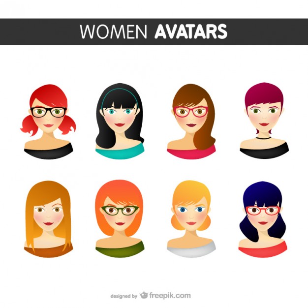 Women avatars pack  Vector |   Download