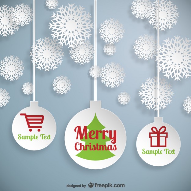 Christmas web elements vector  Vector |   Download