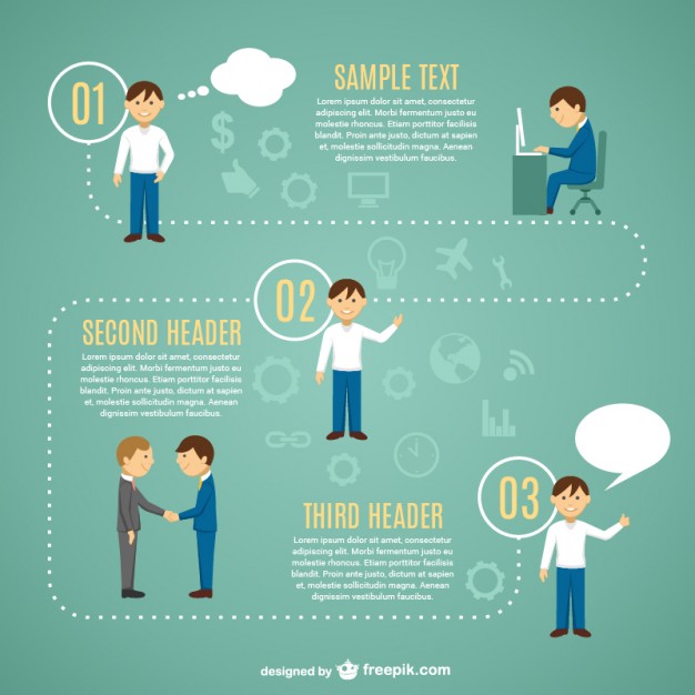 Looking for job infographic template  Vector |   Download