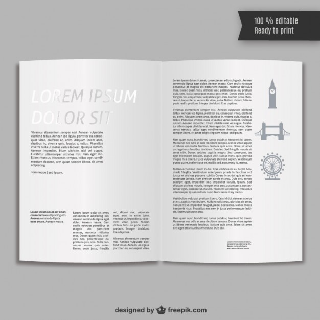 Booklet vector  download  Vector |   Download