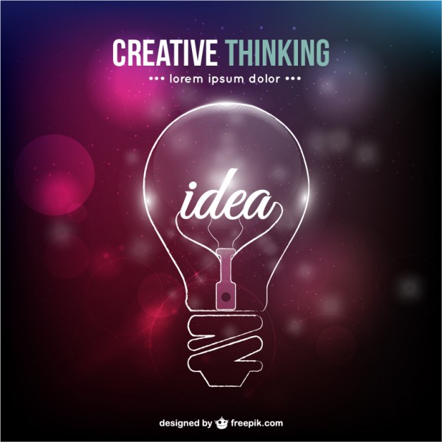 Creative thinking conceptual vector  Vector |   Download