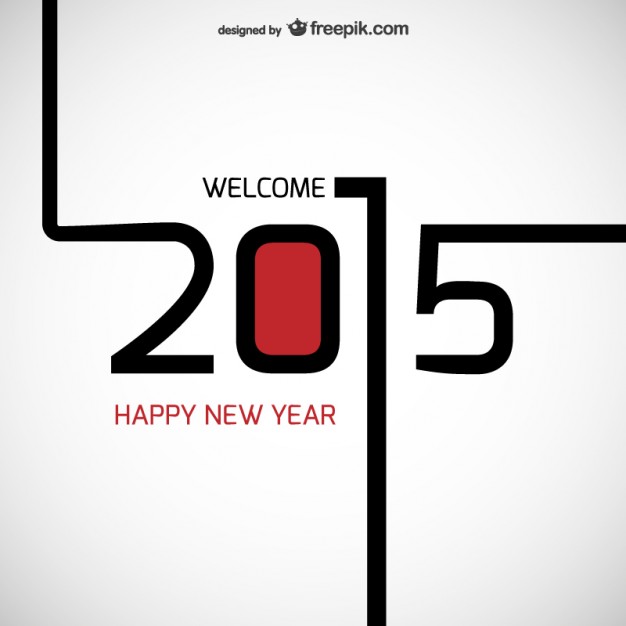 Welcome 2015 vector  Vector |   Download