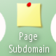 WordPress Page Subdomain Pro